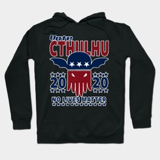 VOTE CTHULHU 2020 - CTHULHU AND LOVECRAFT Hoodie